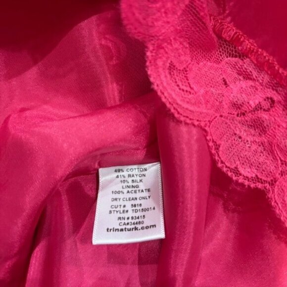 Trina Turk Black Mini Dress with Oversized Colorful Paisley Print – Size 8 - Picture 9 of 9